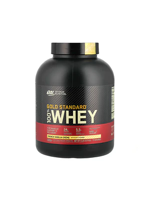 GOLD STANDARD 100% Whey 5 lb ( 2.27 kg) pote - VAINILLA