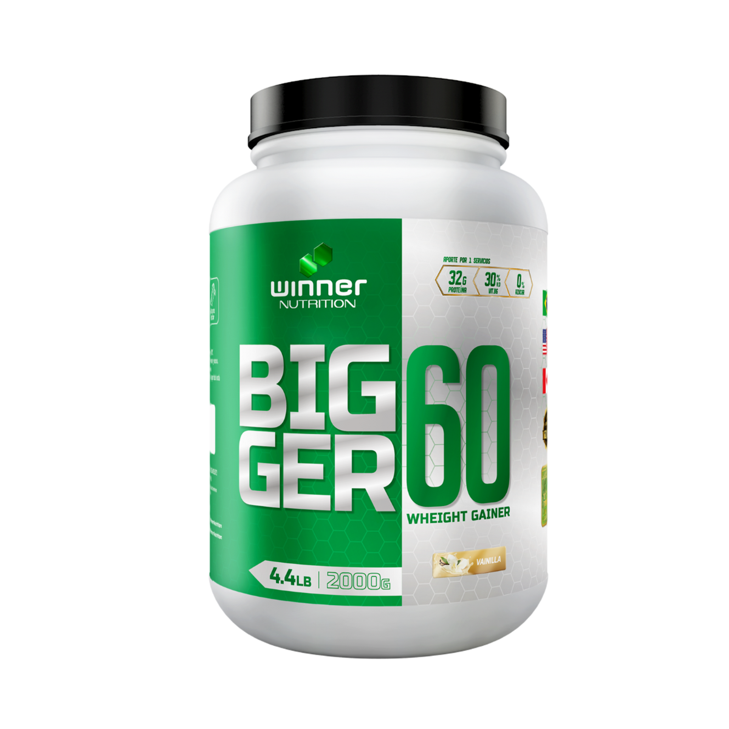 BIGGER 60 x 2000 g pote - VAINILLA 1