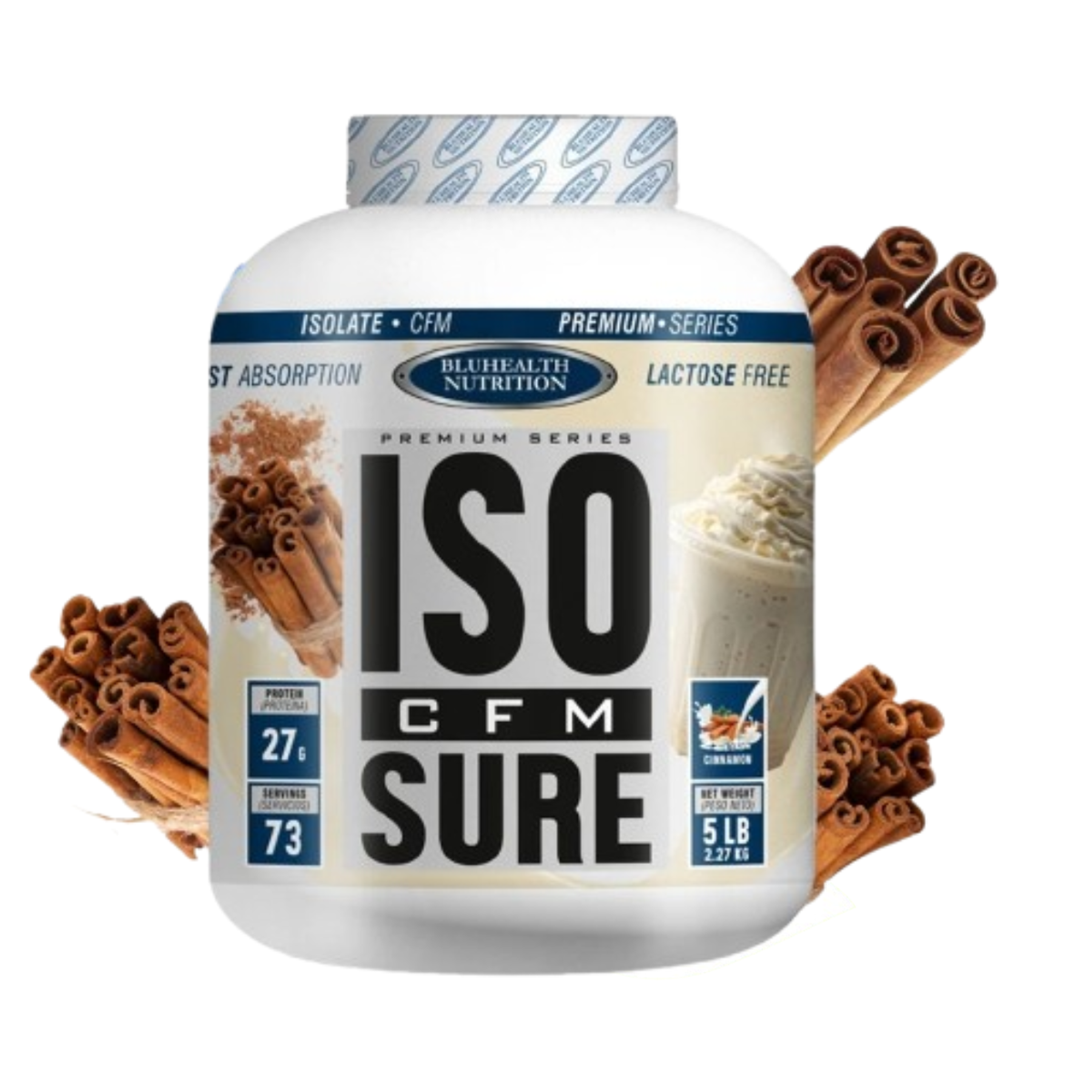 ISO CFM SURE x 2.27kg (5 lb) - CANELA / 73 serv 1