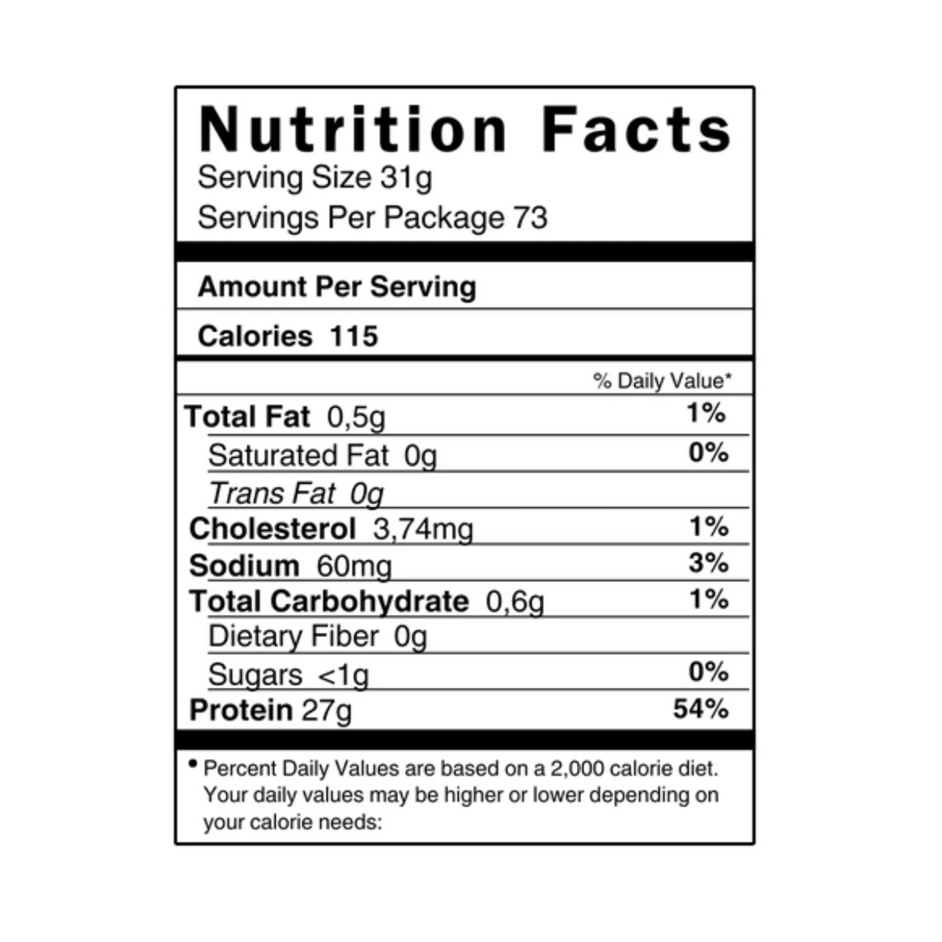 ISO CFM SURE x 2.27kg (5 lb) - CANELA / 73 serv 2