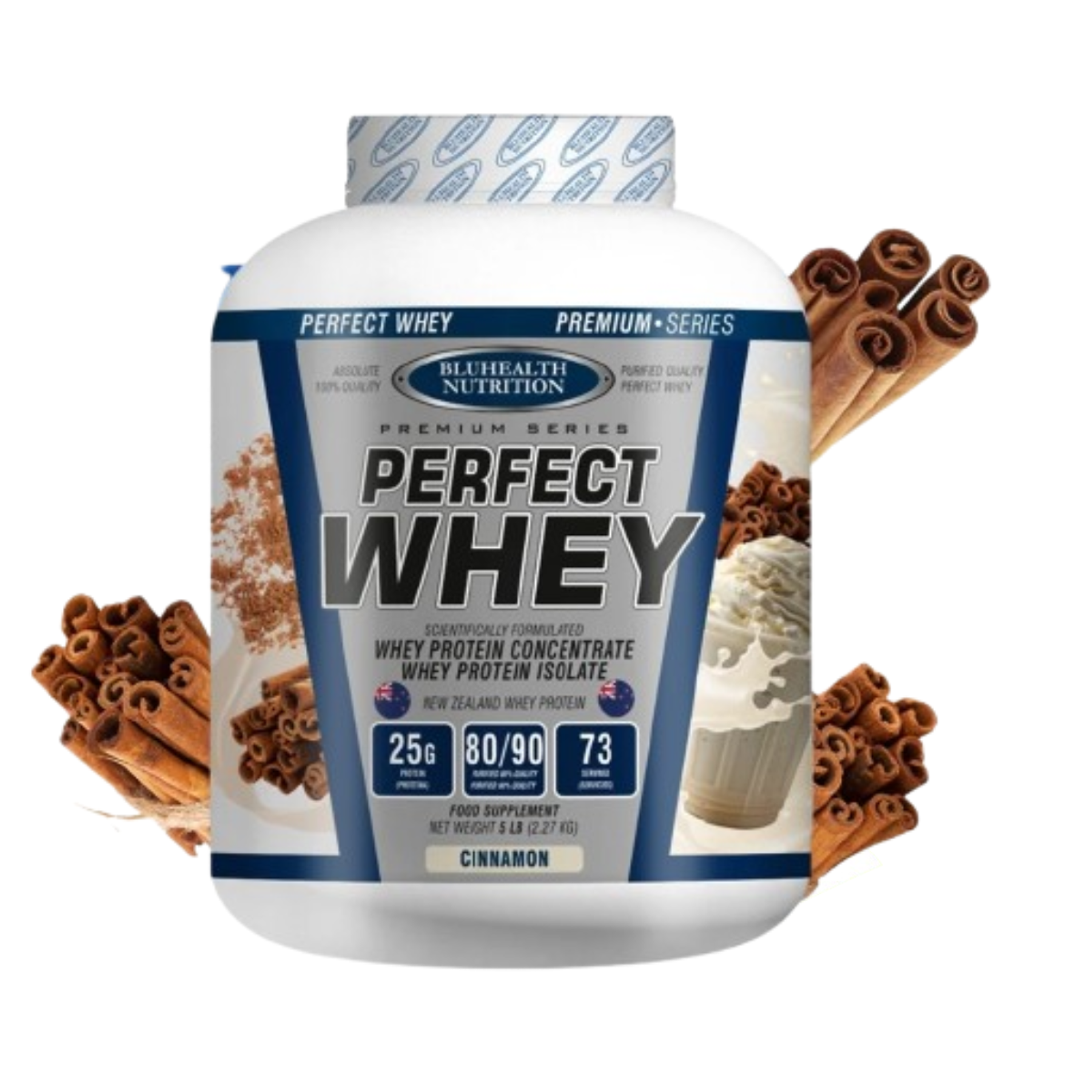PERFECT WHEY x 2.27kg (5 lb) - CANELA / 73 serv 1