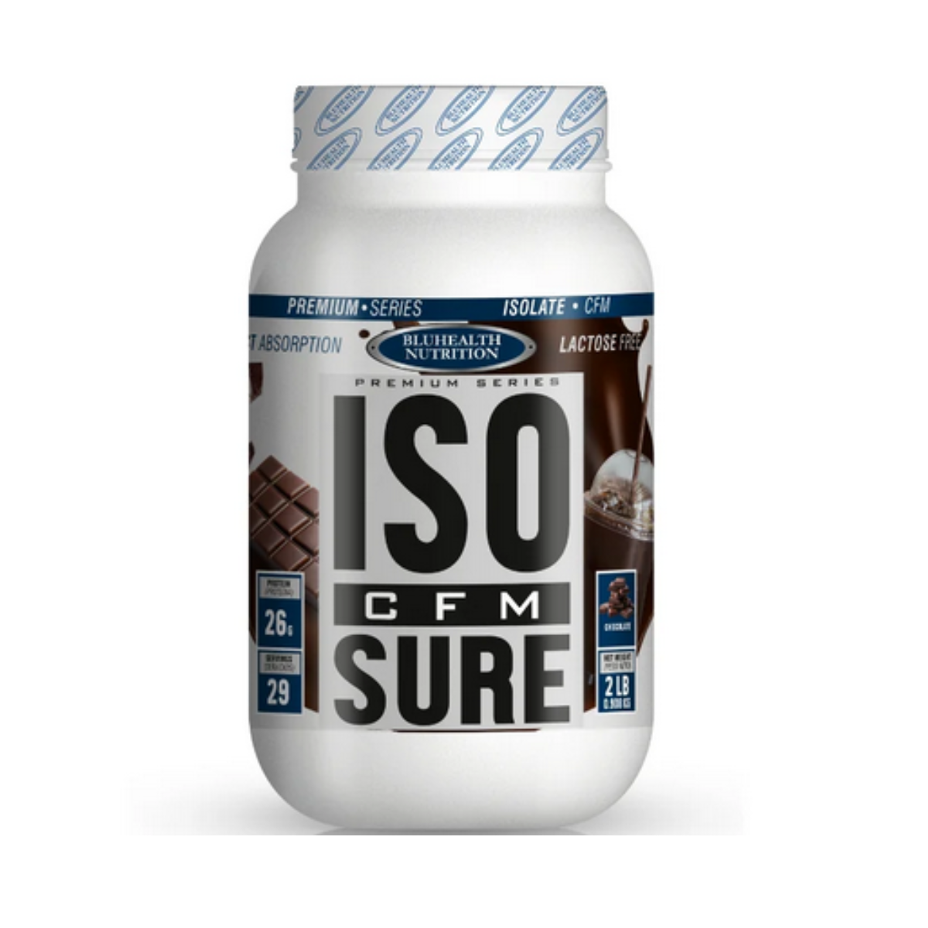  ISO CFM SURE x 0.908 kg (2 lb) - CHOCOLATE / 73 serv 1