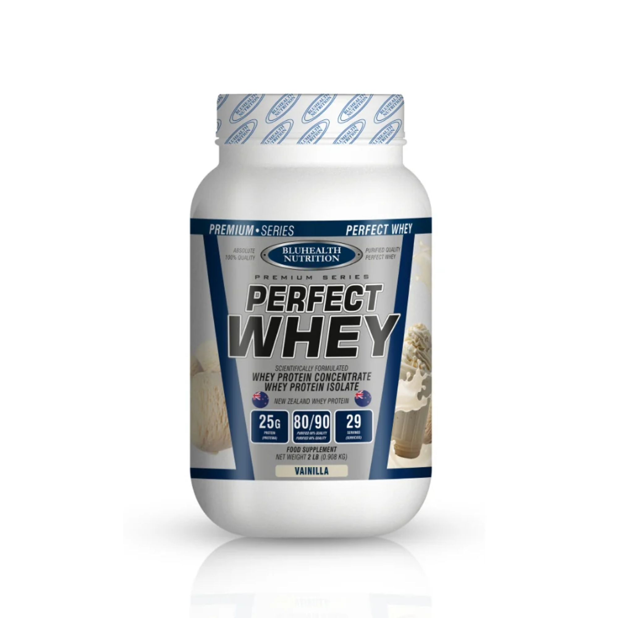 PERFECT WHEY x 0.908kg (2 lb) - VAINILLA / 29 serv 1