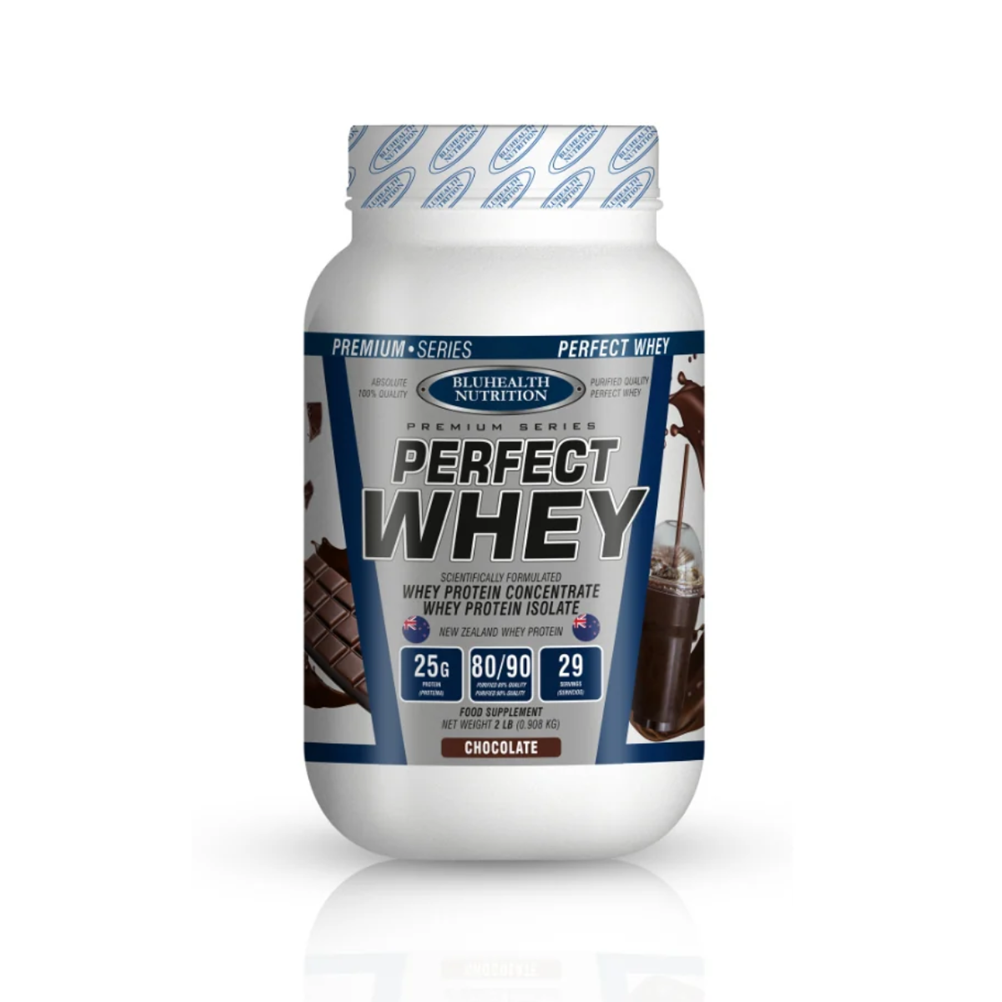 PERFECT WHEY x 0.908kg (2 lb) - CHOCOLATE / 29 serv 1