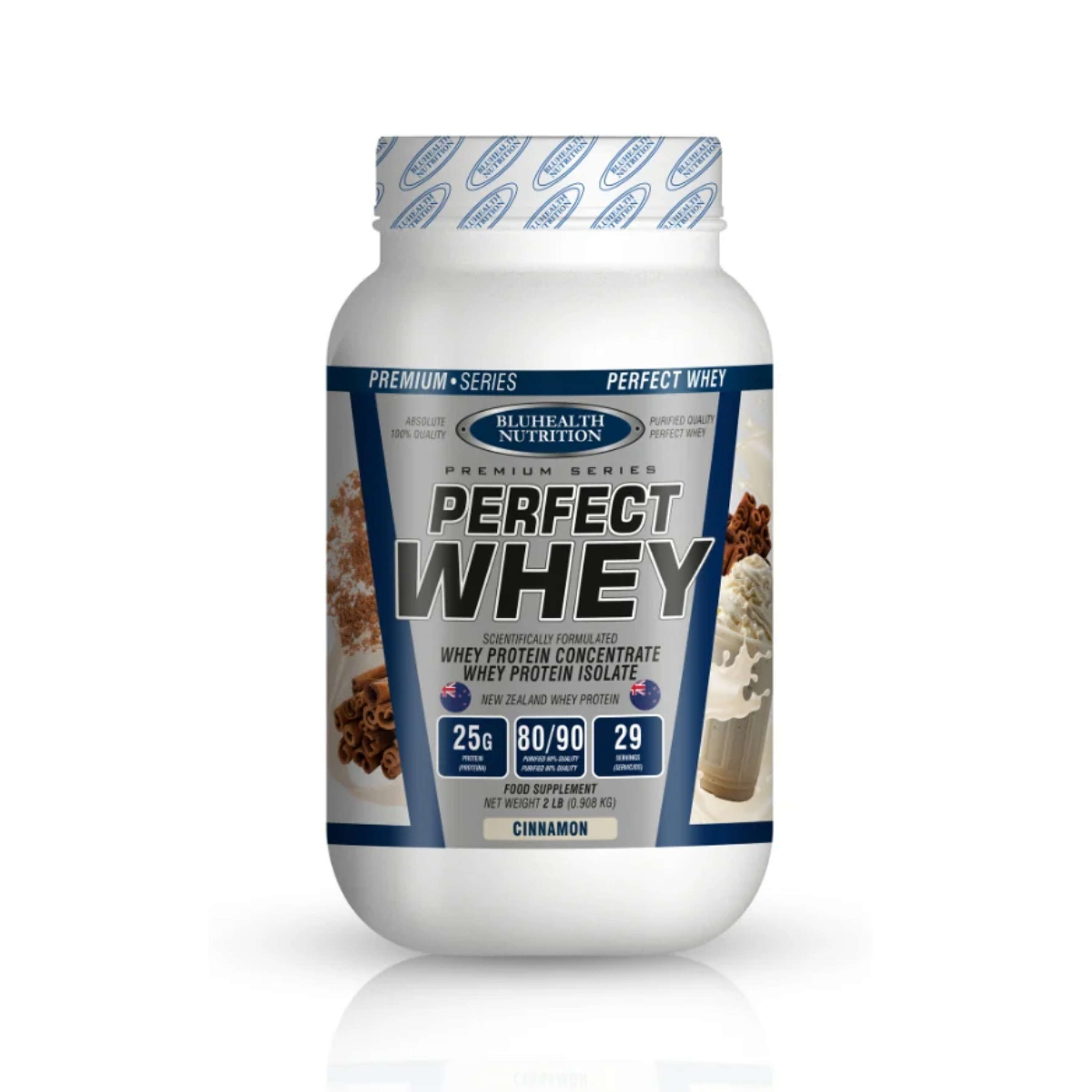PERFECT WHEY x 0.908kg (2 lb) - CANELA / 29 serv 1