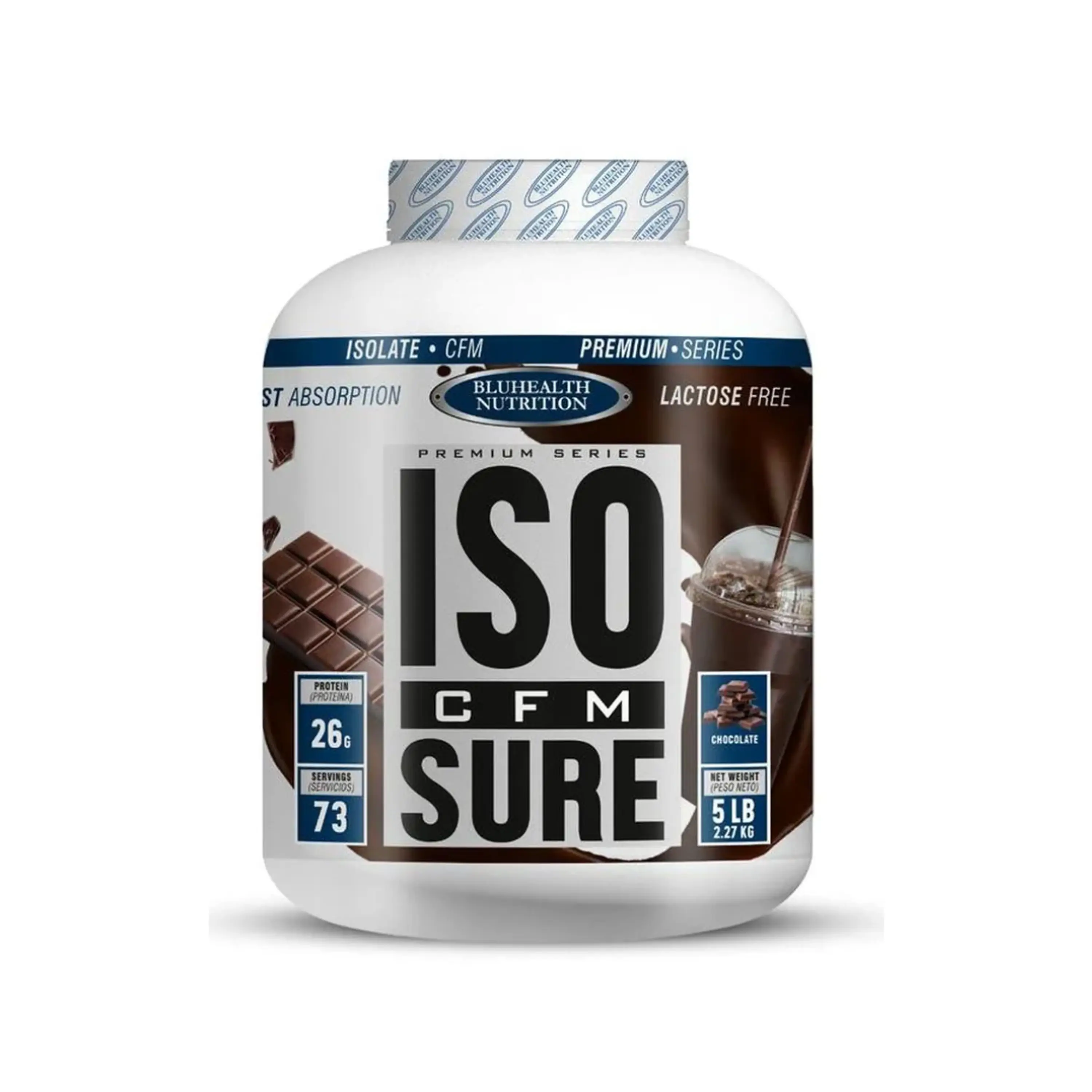 ISO CFM SURE x 2.27kg (5 lb) - CHOCOLATE / 73 serv 1