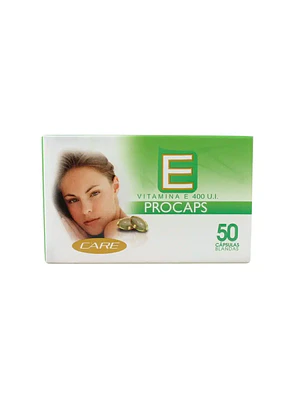 VITAMINA E 400 U.I (procaps) - cja x 50 caps.