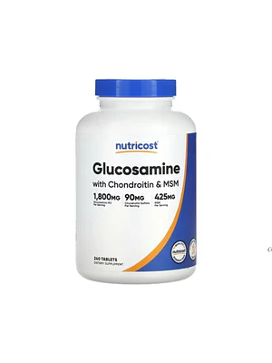  GLUCOSAMINA MSM1800 mg - fco x 240 cap. (glucosamine)