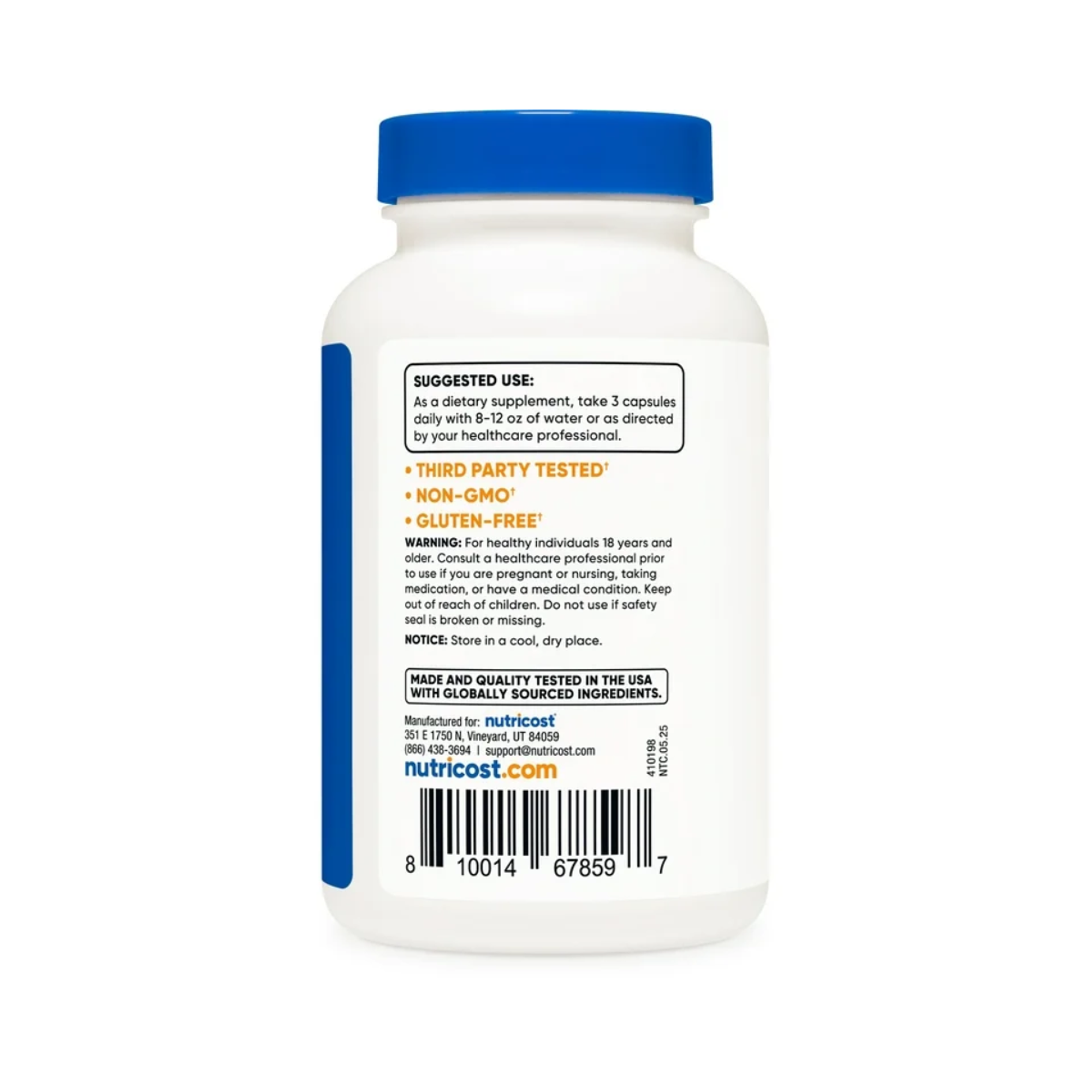 MAGNESIUM TAURATE 1500 Mg - fco 240 cap. (taurato magnesio) 3