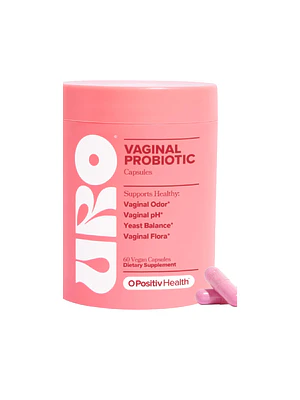 URO VAGINAL PROBIOTIC 10.000 mcg - fco x 60 capsulas