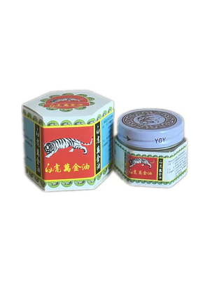 BALSAMO CHINO tigre blanco Aceite de MENTA- cja x 5 g