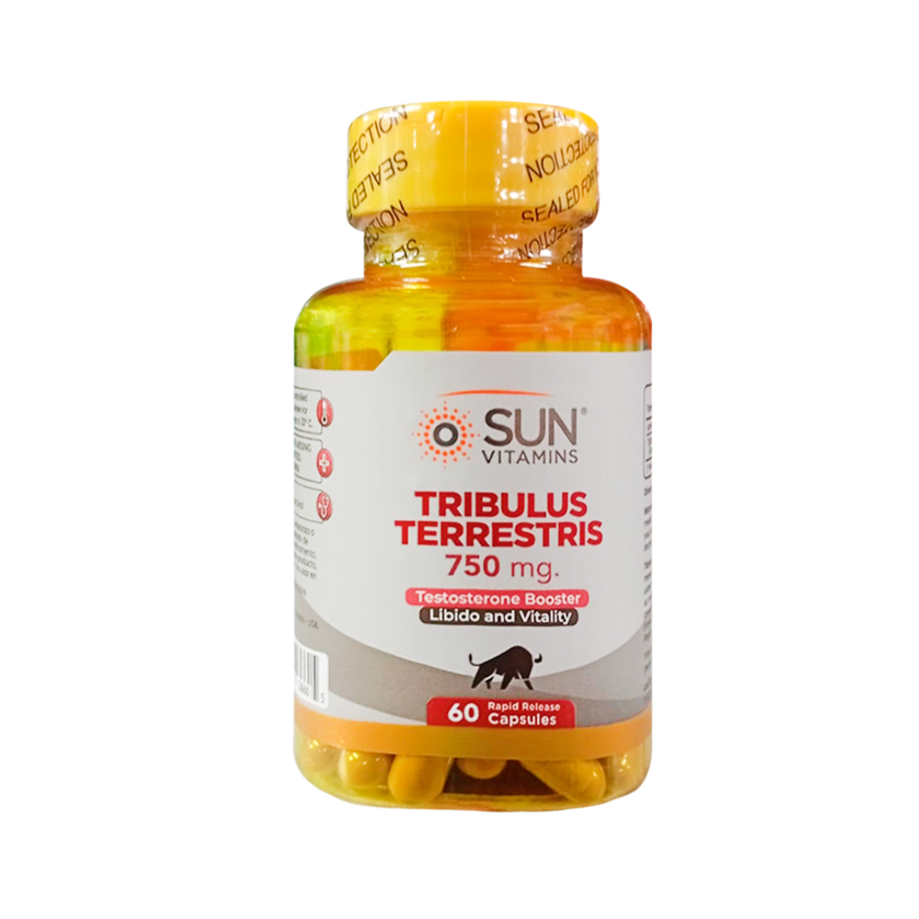 TRIBULUS TERRESTRE 750MG testosterone - fco x 60 cap. 1