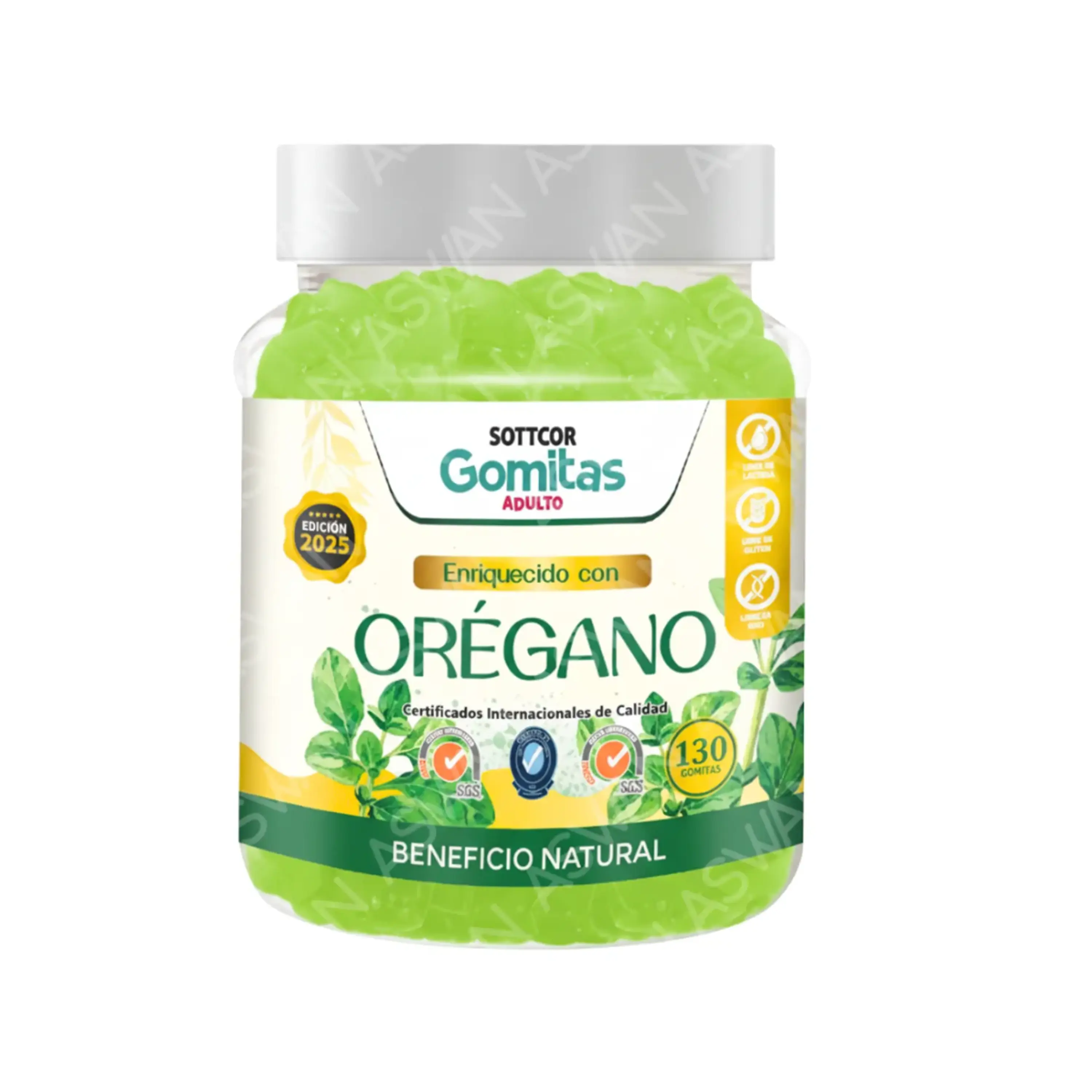 OREGANO - fco x 130 gomitas 1