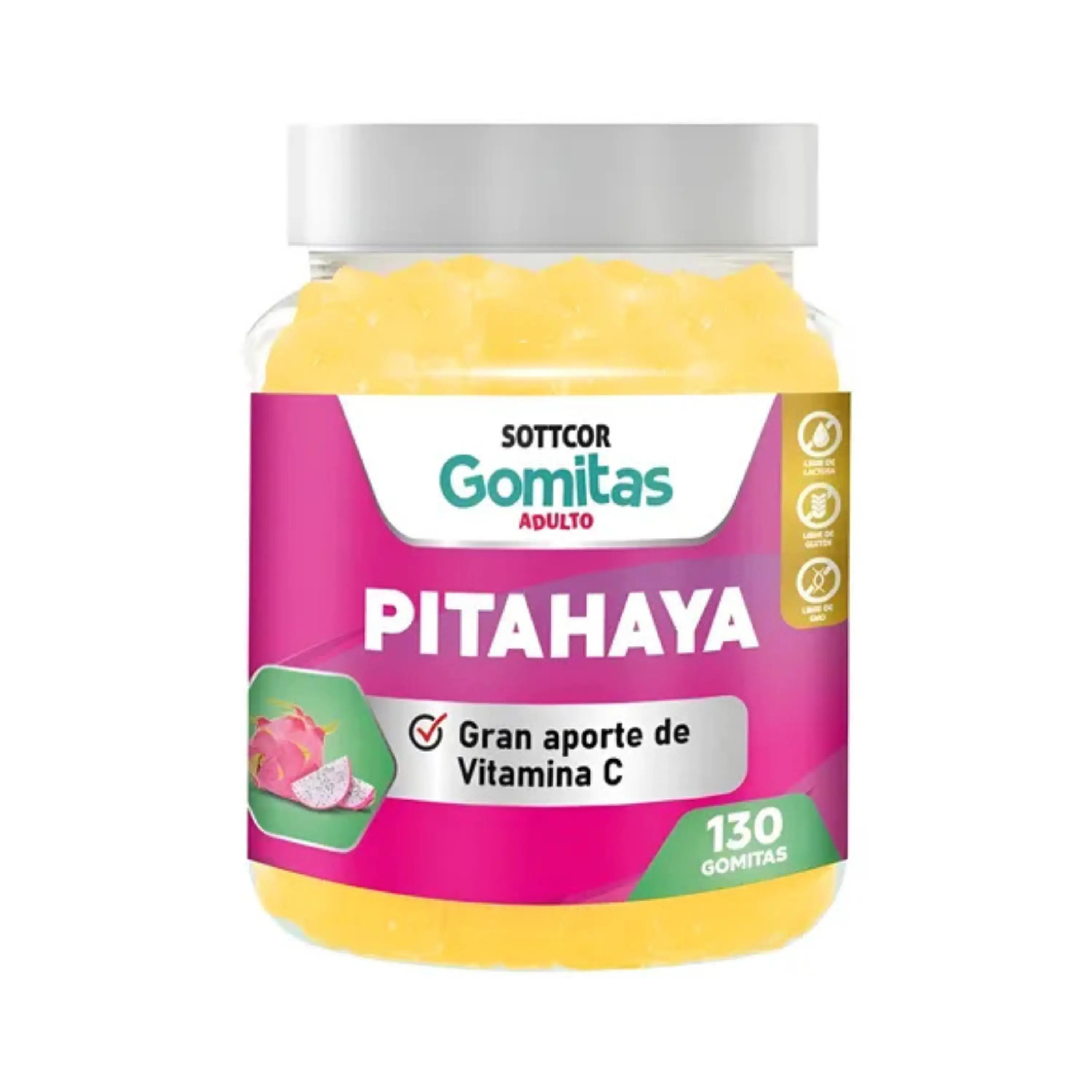 PITAHAYA (adulto) - fco x 130 gomitas 1