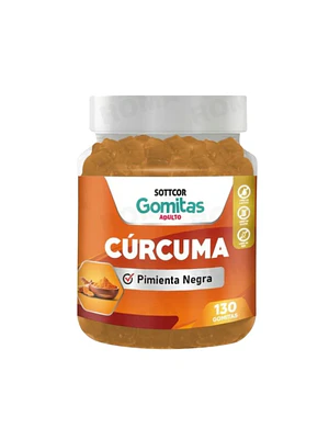 CURCUMA + PIMINETA NEGRA - fco 130 gomitas