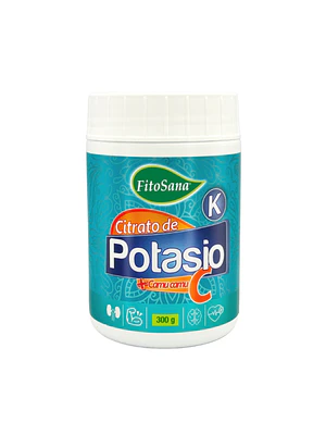 CITRATO DE POTASIO - fco x 300 g.