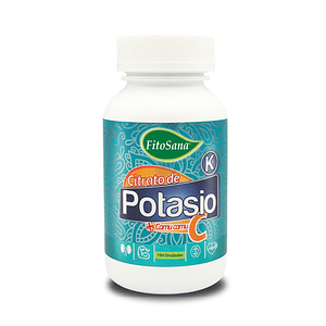 CITRATO DE POTASIO - fco x 100 cap.