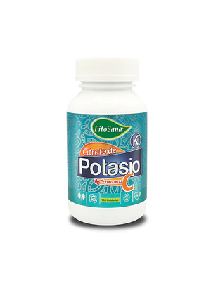 CITRATO DE POTASIO - fco x 100 cap.