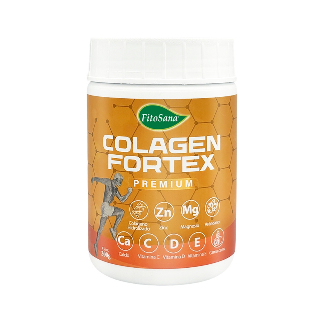 COLAGEN FORTEX PREMIUN (calcio magnesio zinc) - fco x 300 g. / NARANJA 1