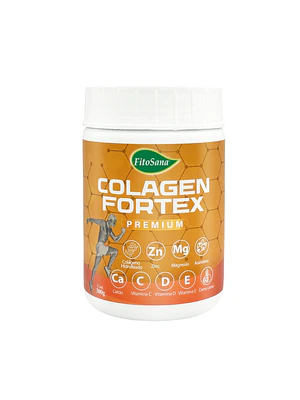COLAGEN FORTEX PREMIUN (calcio magnesio zinc) - fco x 300 g. / NARANJA