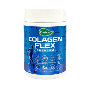  COLAGEN FLEX PREMIUN ( glucosamina cartilago de tiburon curcuma ) - fco x 300 g. / AZUL