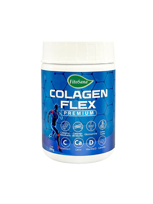  COLAGEN FLEX PREMIUN ( glucosamina cartilago de tiburon curcuma ) - fco x 300 g. / AZUL