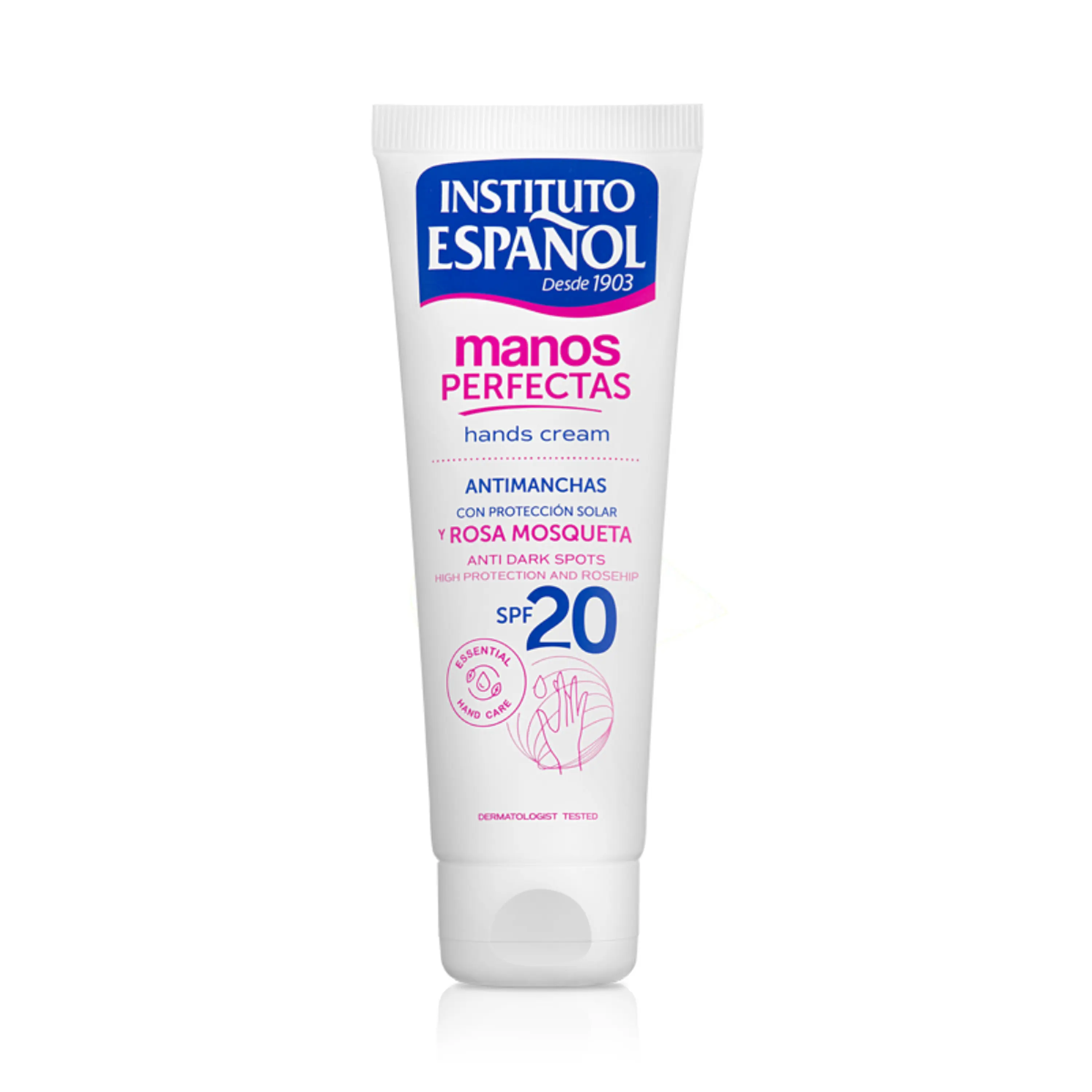 crema de manos MANOS PERFECTAS + ROSA MOSQUETA - pt x 75 ml. 1