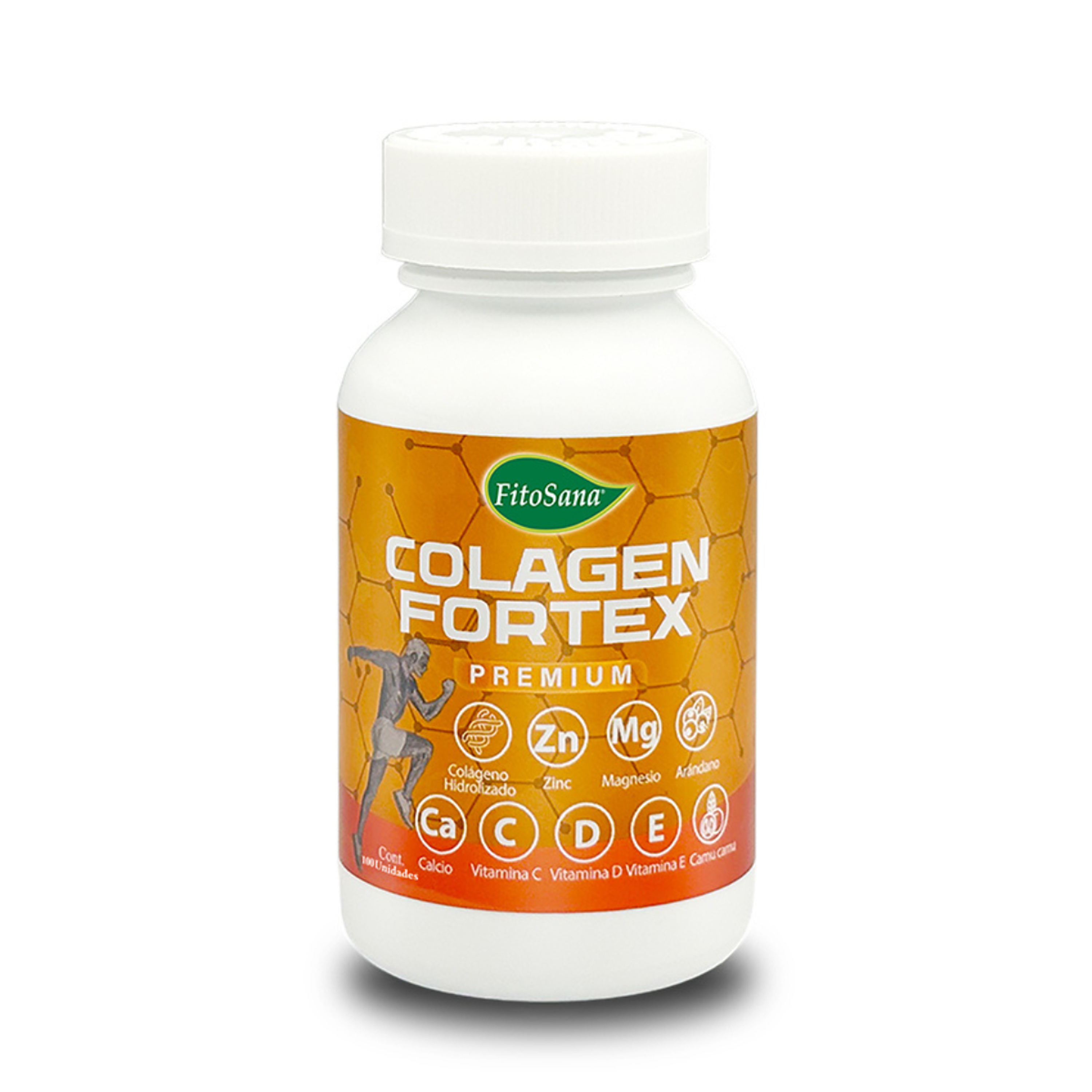 COLAGEN FORTEX PREMIUN (calcio magnesio zinc) - fco x 100 cap. 1