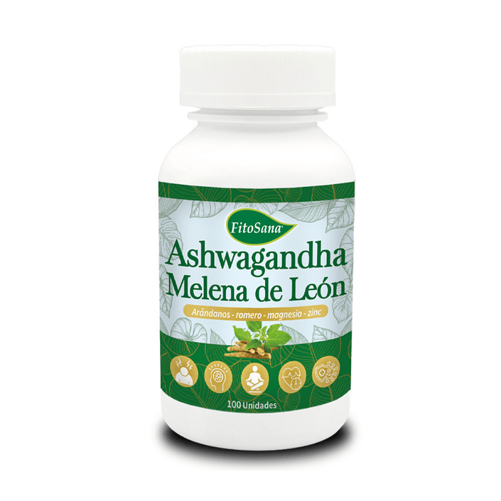 ASHWAGANDHA + MELENA DE LEON - fco x 100 cap. 1