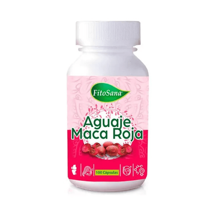 AGUAJE CON MACA ROJA - fco x 100 cap 1