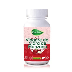 VINAGRE de SIDRA de MANZANA - fco x 100 cap.