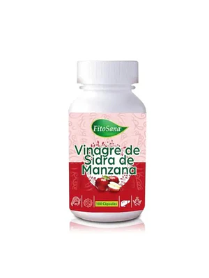 VINAGRE de SIDRA de MANZANA - fco x 100 cap.