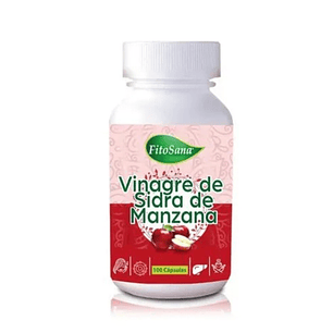 VINAGRE de SIDRA de MANZANA - fco x 100 cap.