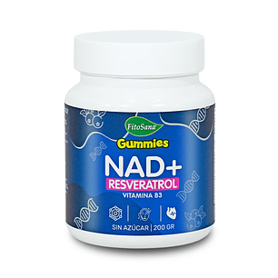 NAD+ RESVERATROL VITAMINA D3 - fco 200 gr