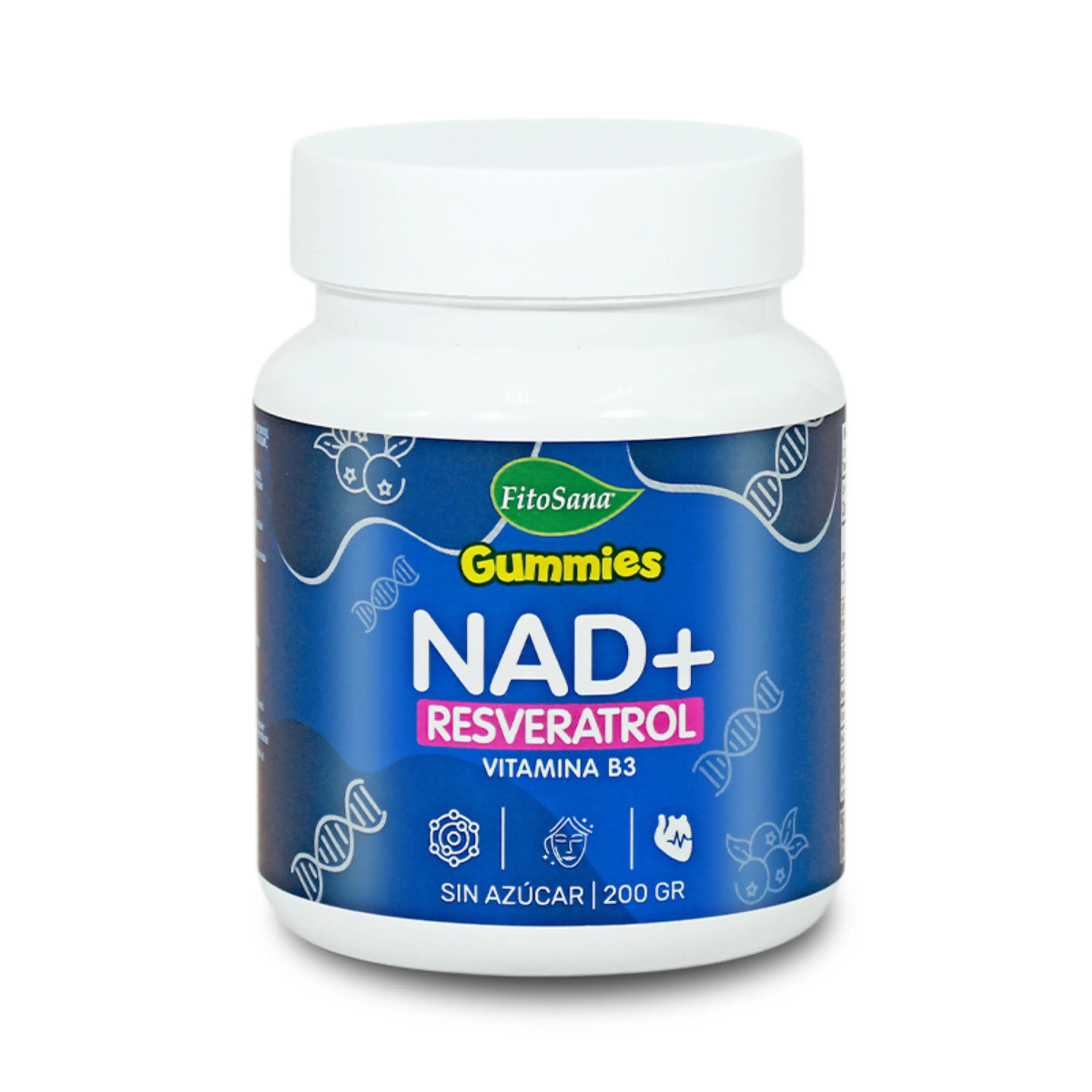 NAD+ RESVERATROL VITAMINA D3 - fco 200 gr 1