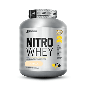 NITRO WHEY x 2.5 KG (5.5 LB) pote - VAINILLA