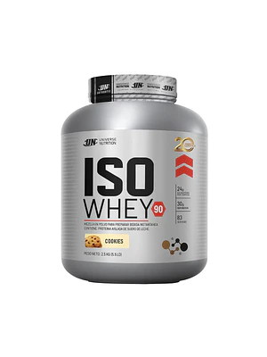 ISO WHEY 90 x 2.5 KG (5.5 LB) pote - COOKIES