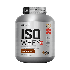 ISO WHEY 90 x 2.5 KG (5.5 LB) pote - CHOCOLATE