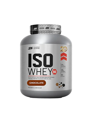 ISO WHEY 90 x 2.5 KG (5.5 LB) pote - CHOCOLATE