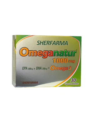 SHERFARMA OMEGANATUR 1000mg - fco x 30 ca