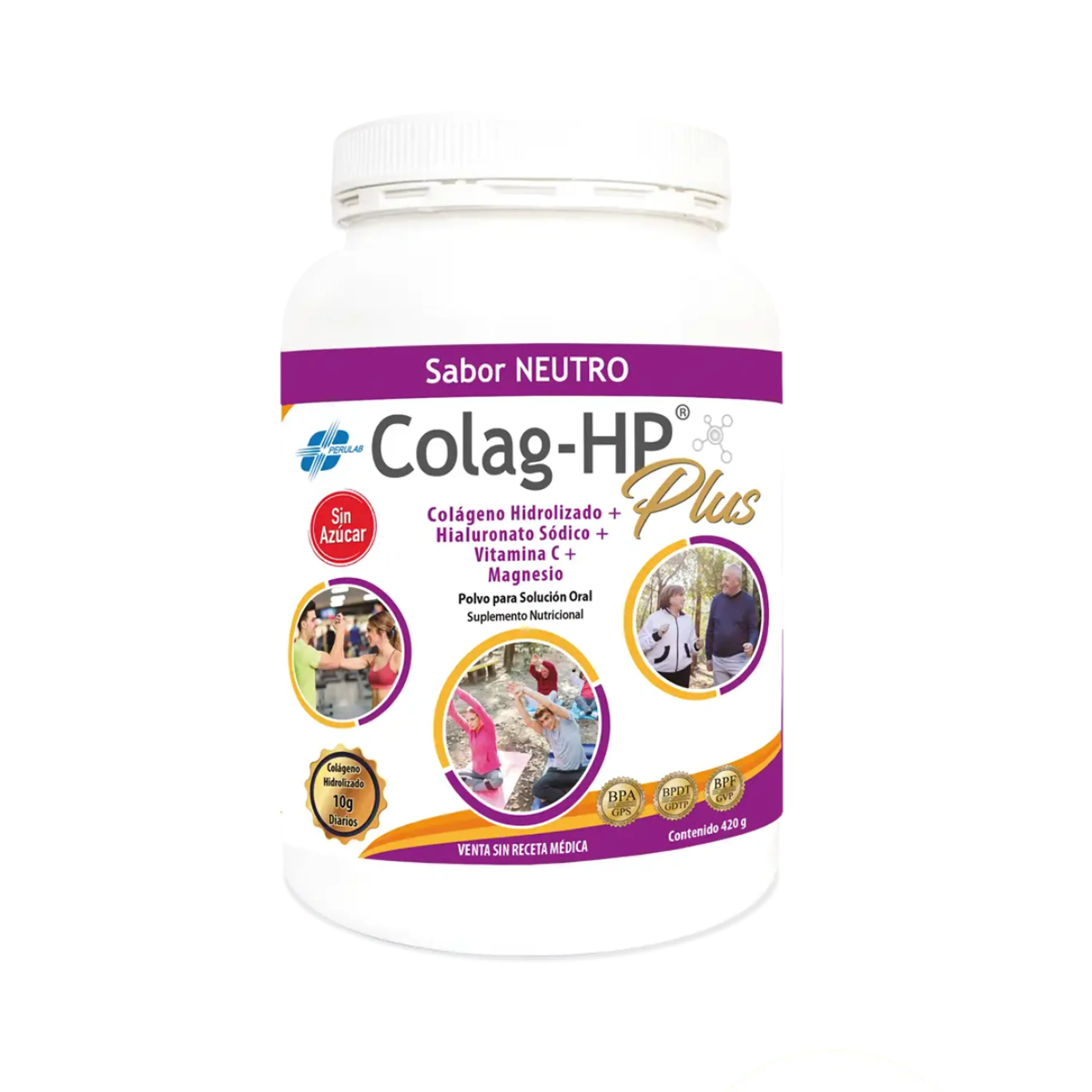 COLAGENO - fco x 420 mg. / NEUTRO 1
