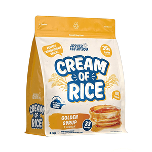 CREAM OF RICE (crema de arroz) x 1 kg - GOLDEN SYRUP * alnibar dorado / 33 serv
