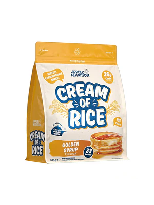 CREAM OF RICE (crema de arroz) x 1 kg - GOLDEN SYRUP * alnibar dorado / 33 serv