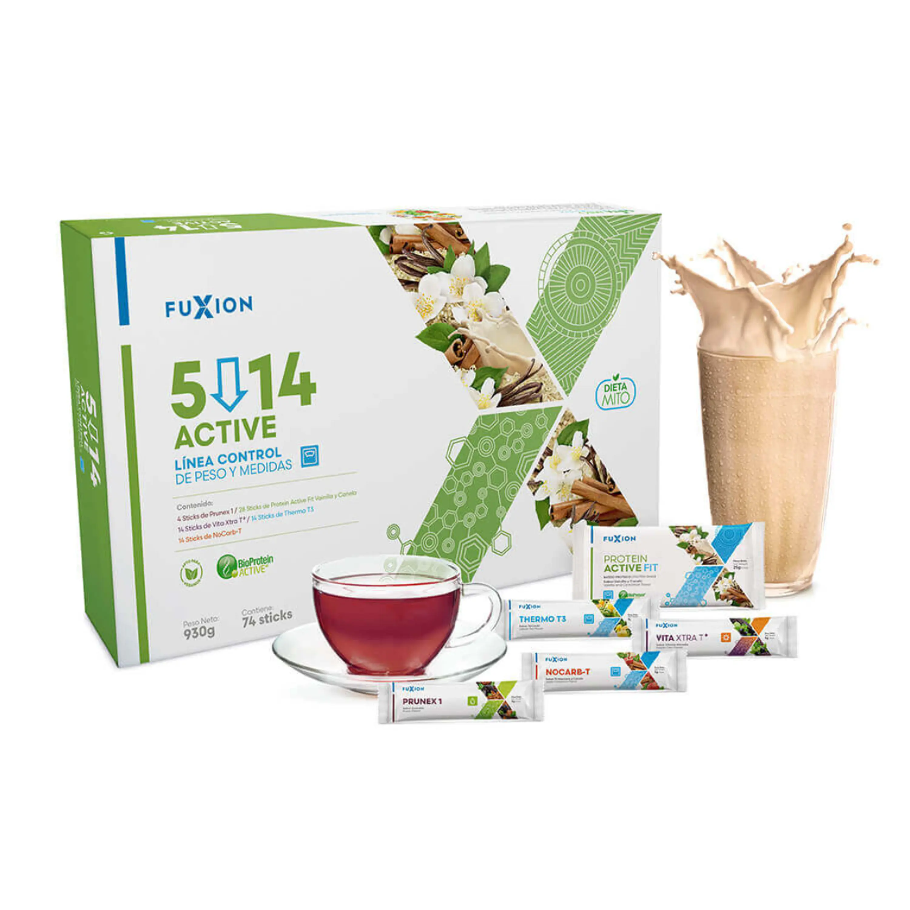 PACK 5/14 ACTIVE - FUXION - VENTA LIBRE PROMOCION 1