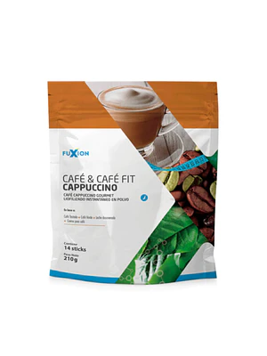CAFE & CAFE FIT CAPUCHINO - PACK x 14 u - FUXION - VENTA LIBRE PROMOCION