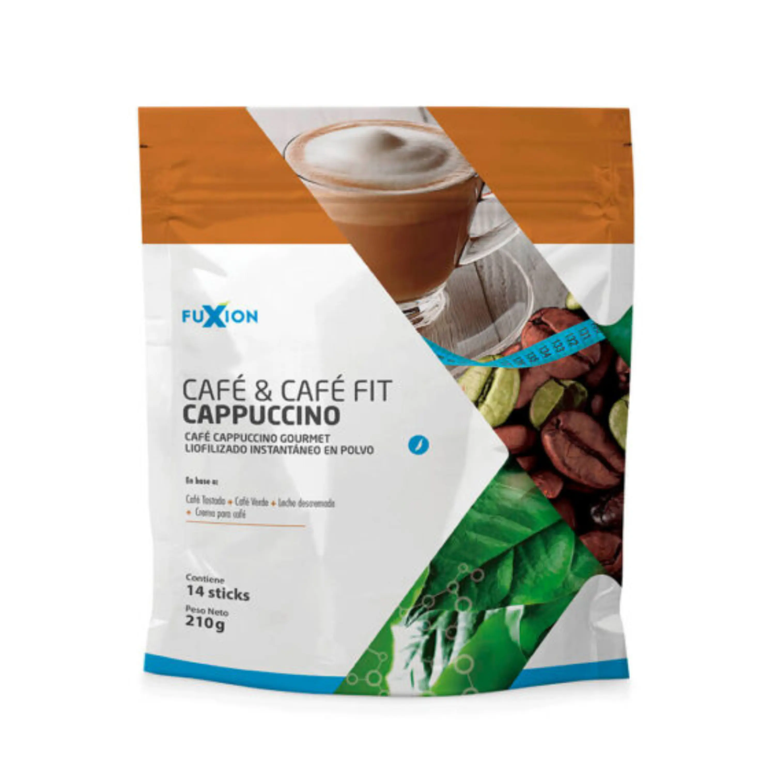 CAFE & CAFE FIT CAPUCHINO - PACK x 14 u - FUXION - VENTA LIBRE PROMOCION 2