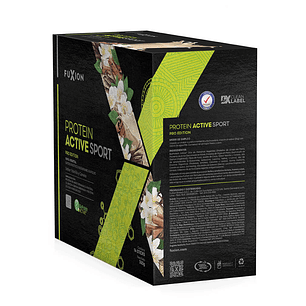 PROTEIN ACTIVE SPORT - vainilla y canela x 14 u. - FUXION - VENTA LIBRE PROMOCION