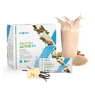 PROTEIN ACTIVE FIT - chocolate con avellanas x 14 u. - FUXION - VENTA LIBRE PROMOCION