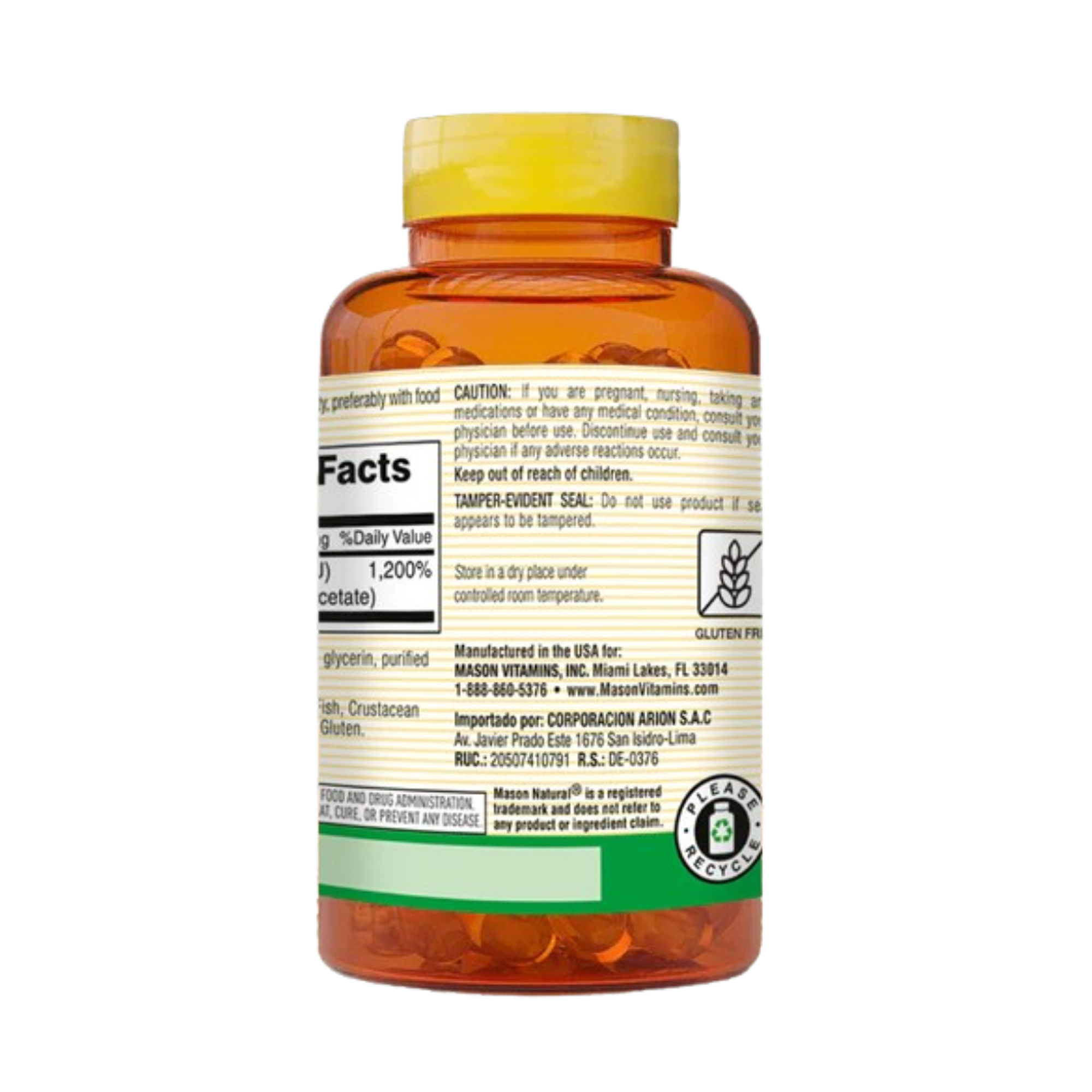  VITAMINA E 400 UI - fco x 100 softgel. - MASON - VENTA LIBRE - PROMOCION 4
