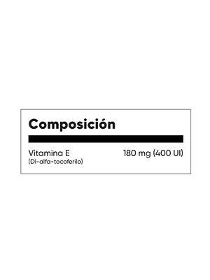  VITAMINA E 400 UI - fco x 100 softgel. - MASON - VENTA LIBRE - PROMOCION
